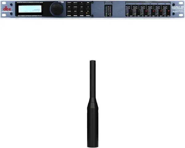 dbx DriveRack 260 2x6 I/O Loudspeaker Management System (Crossover, Graphic EQ, Parametric EQ, Auto-EQ, and Limiter)