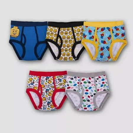 Boys&#039; LEGO Core Classic 5pk Underwear Briefs