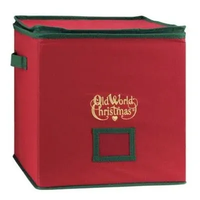 Old World Christmas Ornament Storage Box