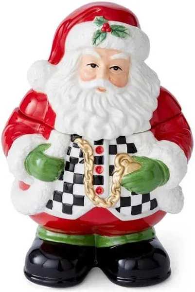 SPODE Santa Christmas Candy Jar