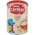 Nestle Cerelac 5 Cereals with Milk (400g)