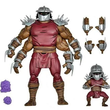 NECA Teenage Mutant Ninja Turtles Deluxe Shredder Clone & Mini Shredder Action Figure