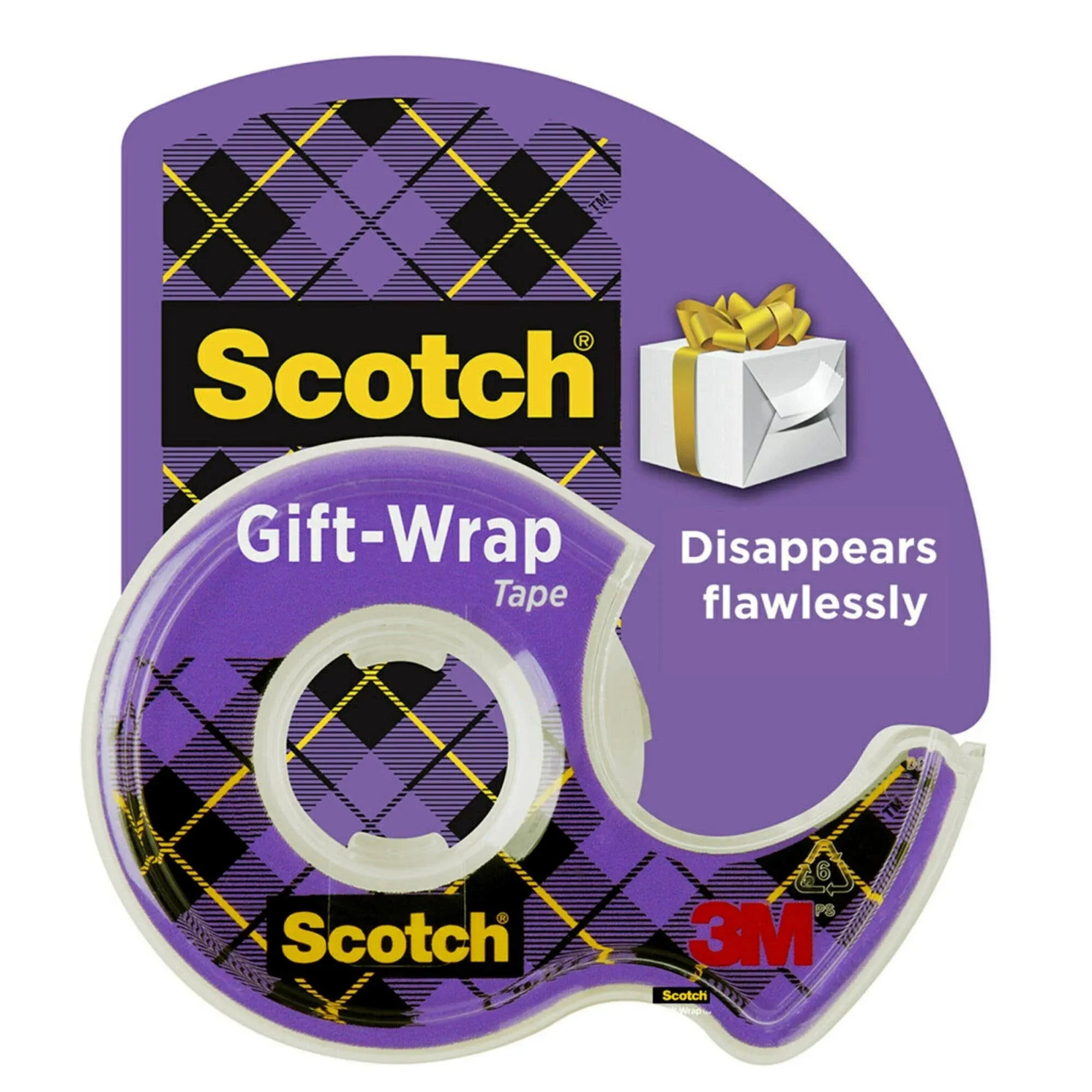 Scotch Gift Wrapping Tape - Clear