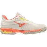 Mizuno Wave Exceed Light 2 AC Women's Snow White/Fusion Coral - 10