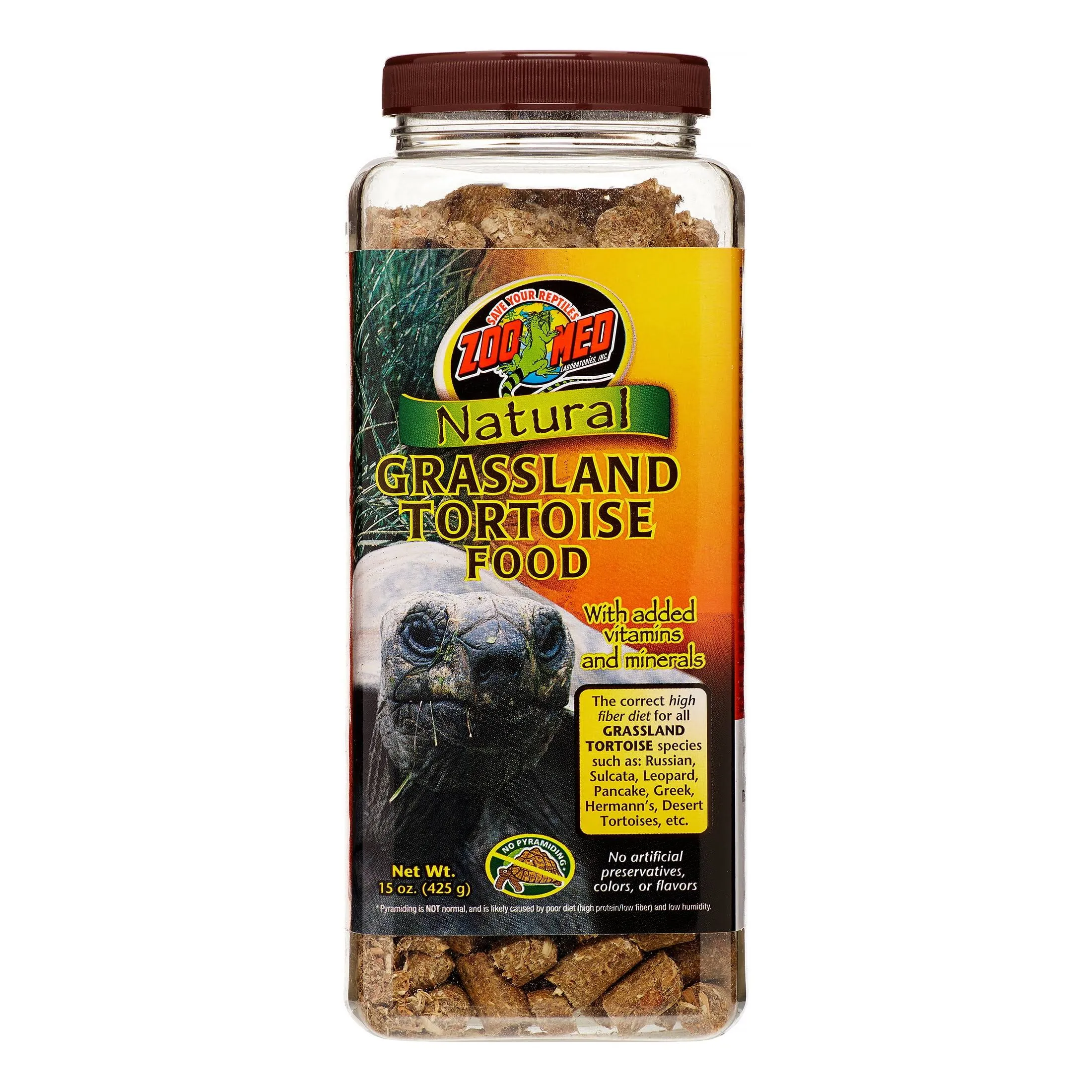 Natural Grassland Tortoise Food - 15 oz jar