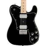 Squier Affinity Series Telecaster Deluxe Maple Fingerboard Electric Guitar Black