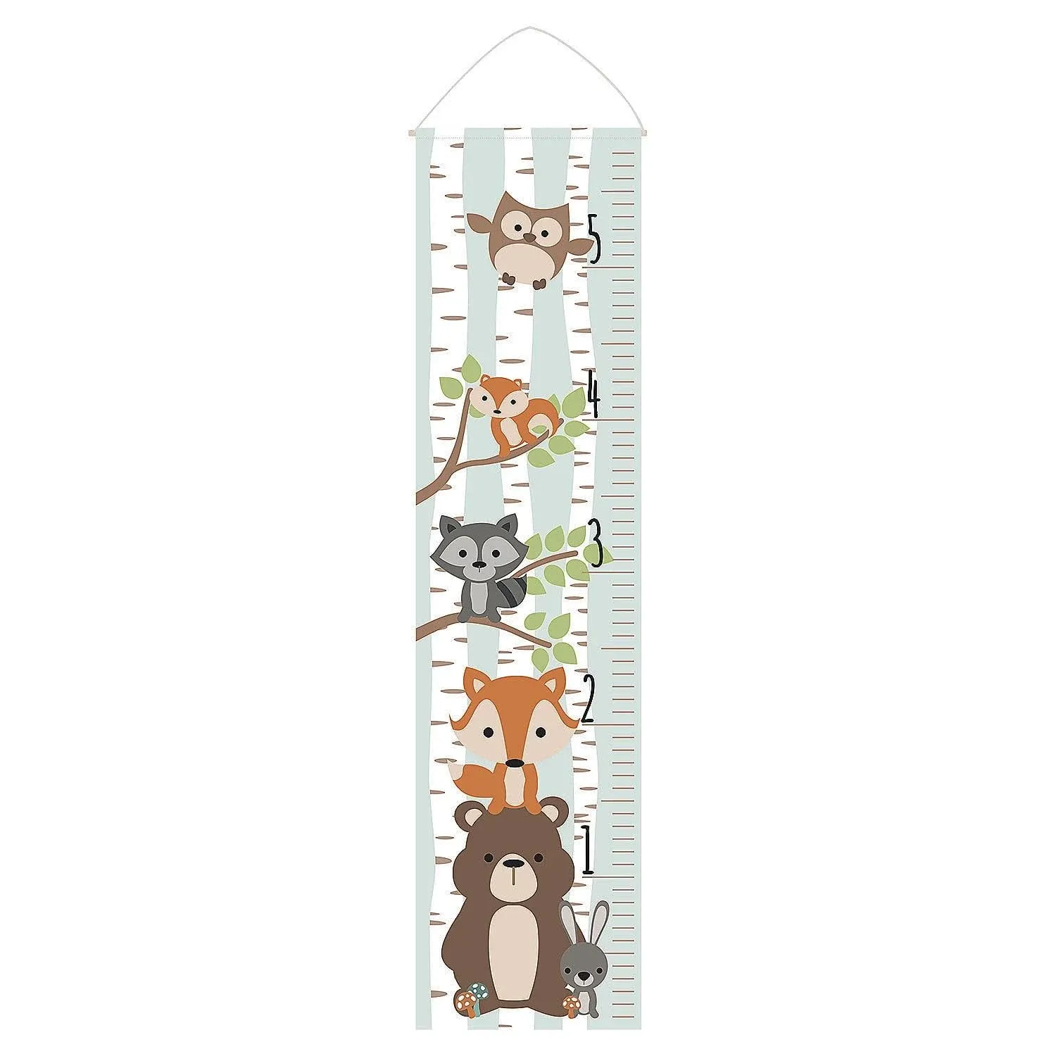 Woodland Animal Growth Chart - Home Decor - 1 Piece