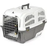 Midwest Homes for Pets Skudo 24” Plastic Cat Carrier with Integrated Litter Pan