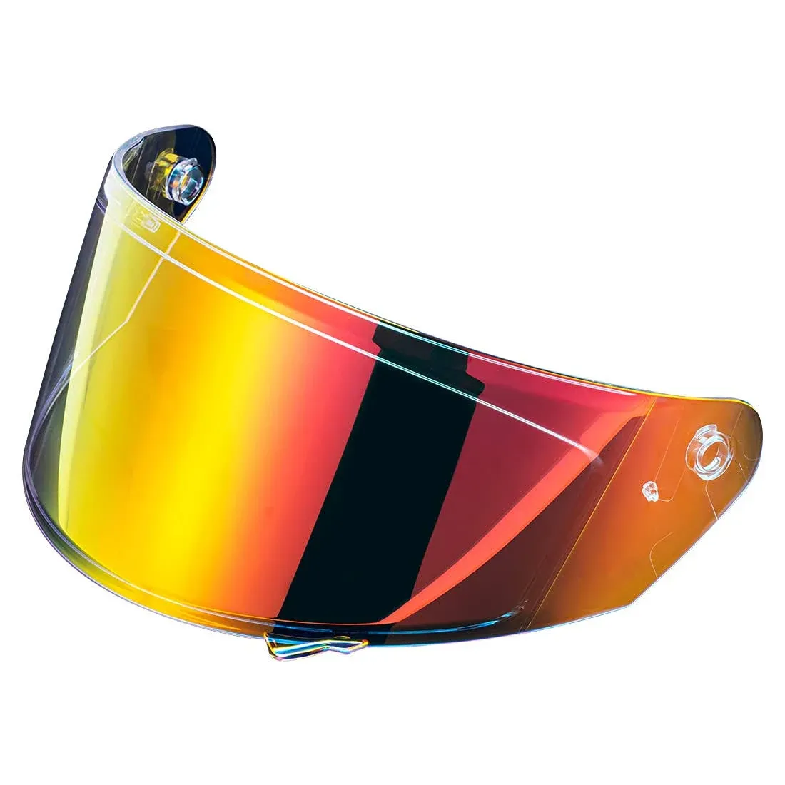 VCOROS X9 Full Face Motorcycle Helmet Replacement Shield 5Color Lens Available (Chrome Red)