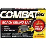 Combat Max 12 Month Roach Killing Bait Small Roach Bait Station 18 Count