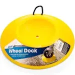 Camco Heavy Duty Wheel Dock with Rope Handle - Helps Prevent Trailer Wheel from Sinking Into Dirt or Mud, Easy to Store and Transport (44632)