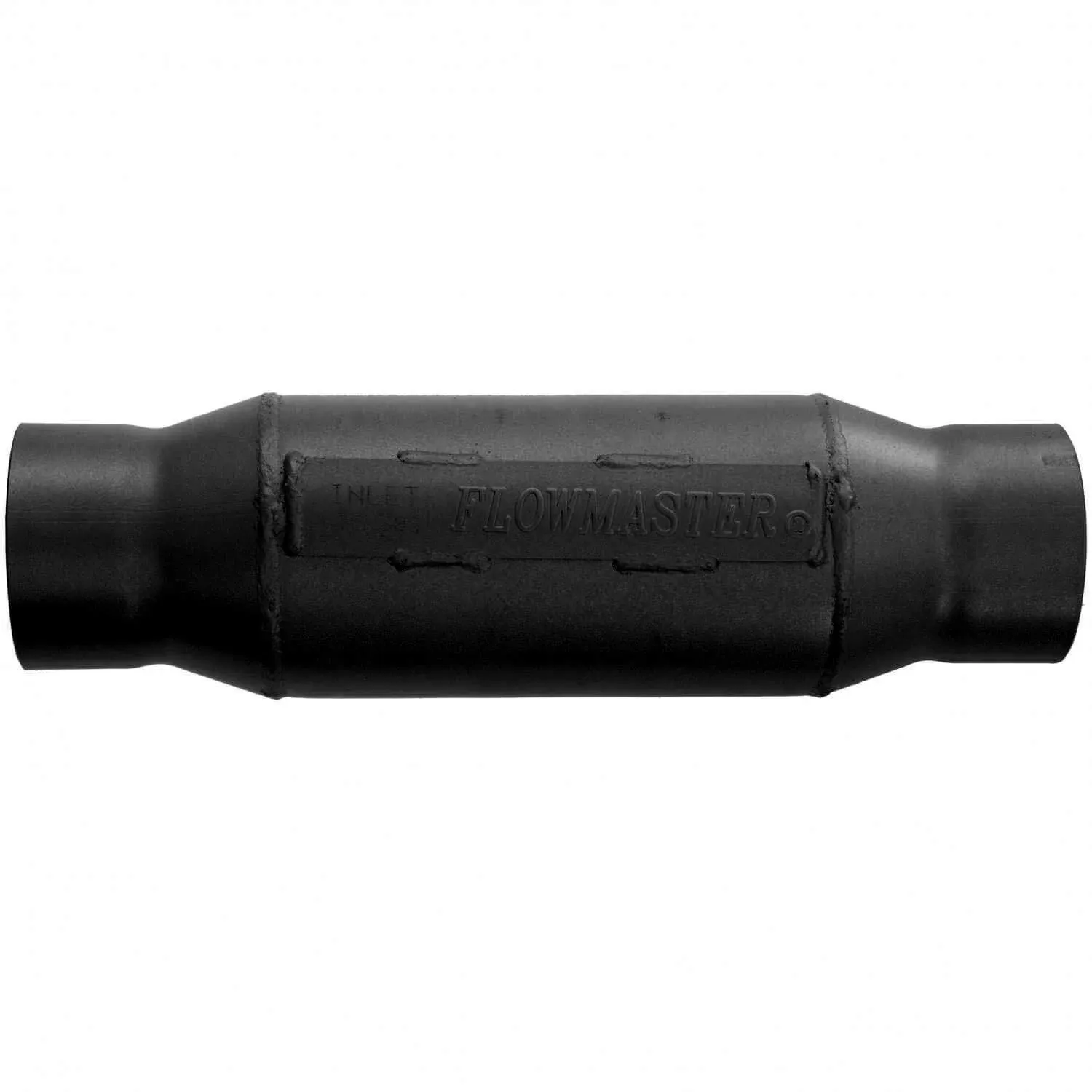 Flowmaster 15430S Outlaw Series Race Muffler - short - 3 In. Center In / 3 In. Center Out -Aggressive