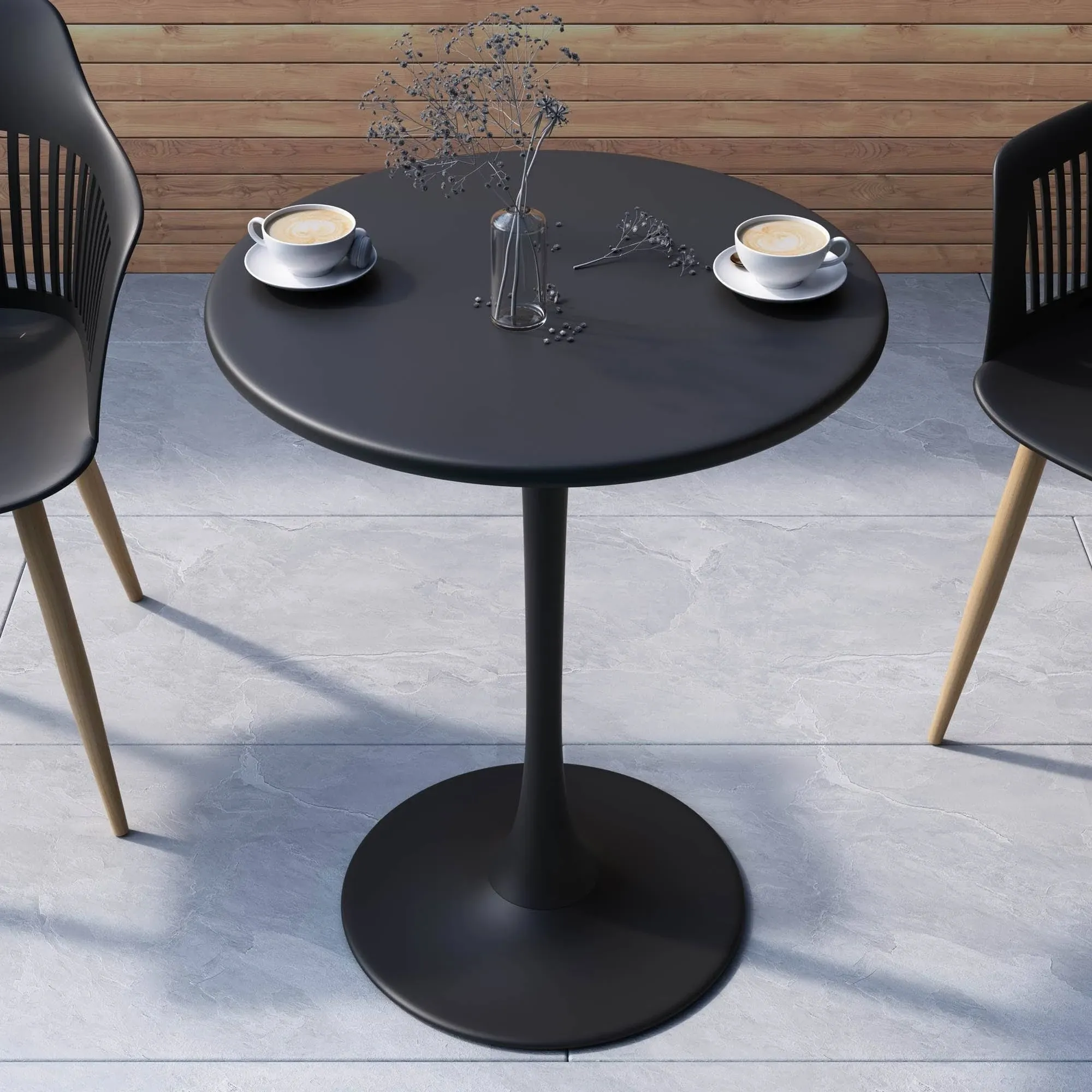 Jamesdar Kurv 24" Bistro Table, Black