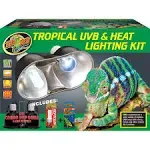 Zoo Med Tropical UVB &amp; Heat Lighting Kit - 100 W / 6 IN - 097612322309