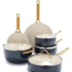 GreenPan - Reserve Ceramic Nonstick 10-Piece Cookware Set - Twilight