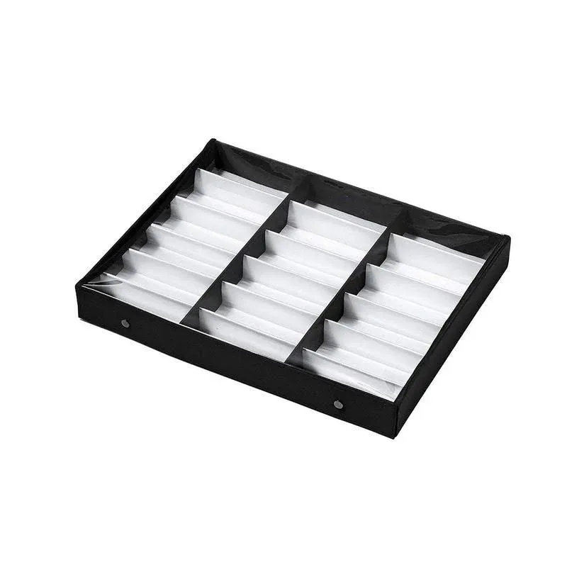 Eyewear Sunglasses Glasses Holder Display Box for Trade Shows, Shops, 18 Slot