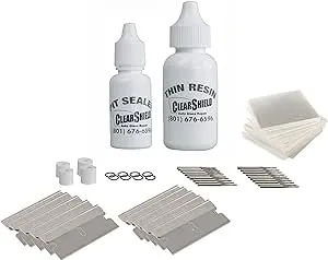 Clearshield, LLC ClearShield Windshield Repair Kit Replenishment Pack Window Rock ...