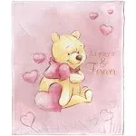 Northwest Winnie The Pooh Silk Touch Throw Blanket, 50" x 60", Love Always Pooh