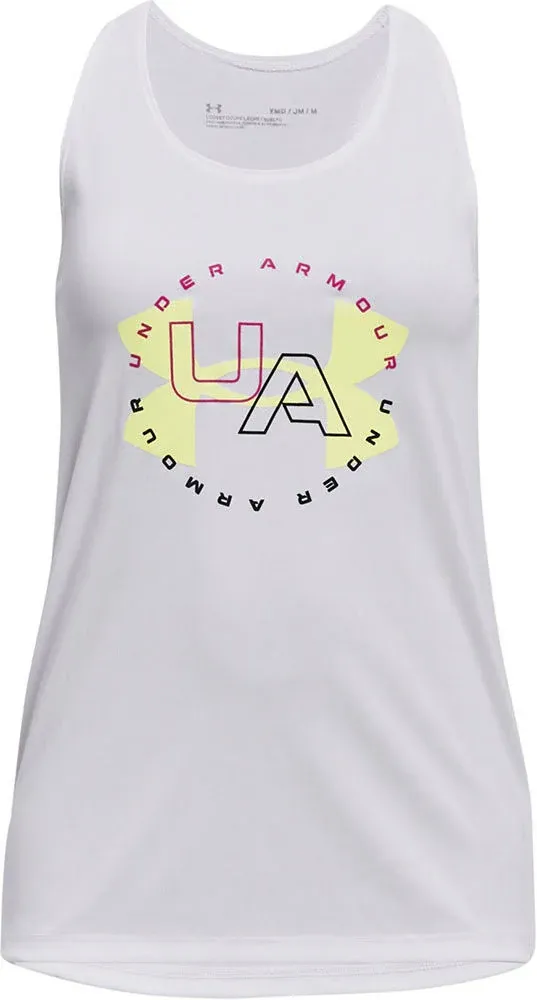 Under Armour Girls' Tech Big Logo Tank