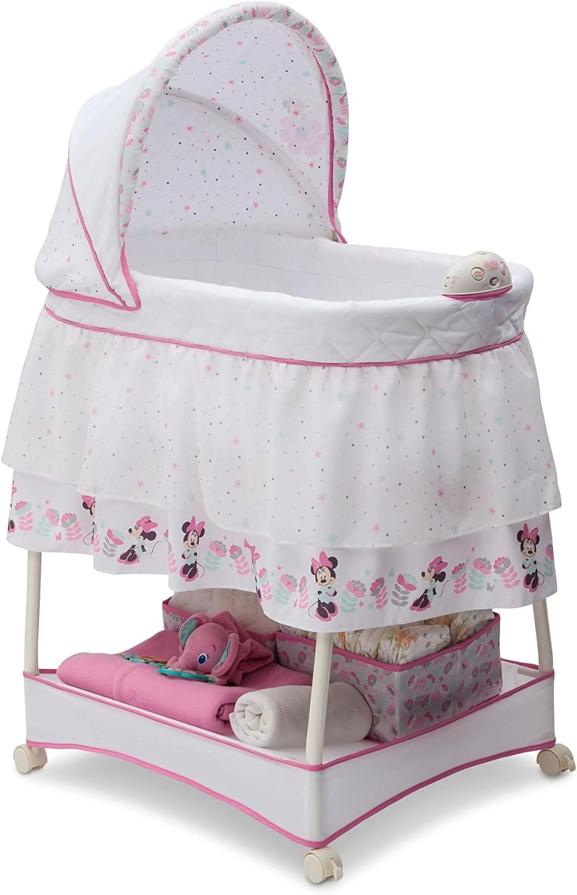 Delta Children Gliding Bassinet Minnie Boutique