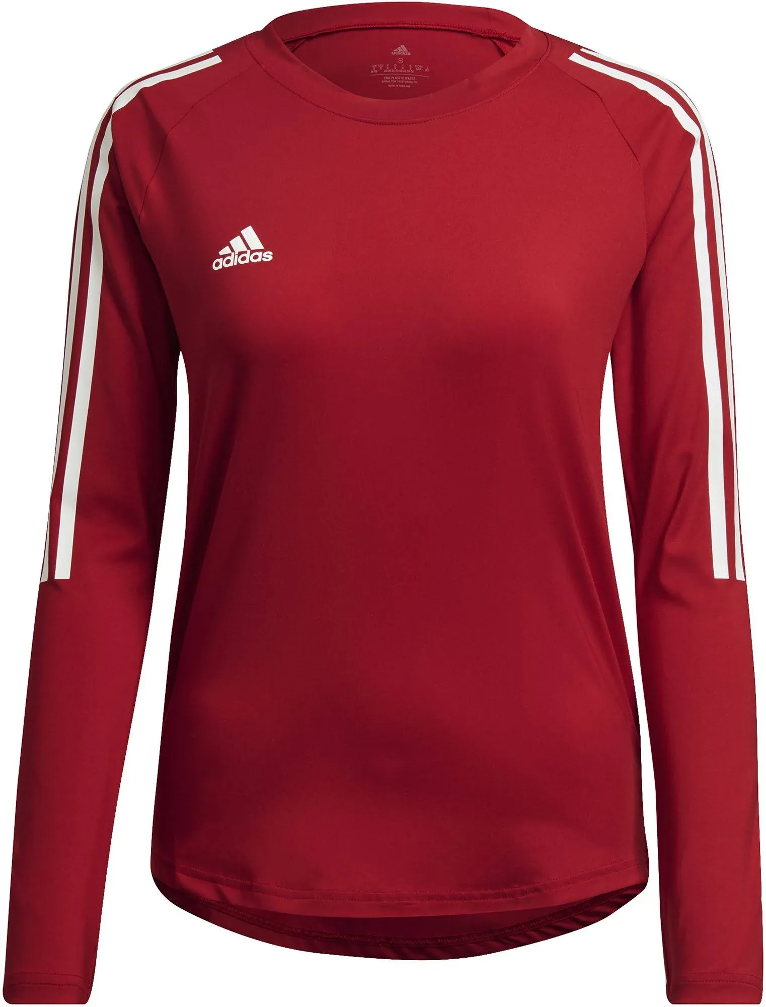 Adidas Women's Hilo Long Sleeve Volleyball Jersey, Team Light Grey / 2XL