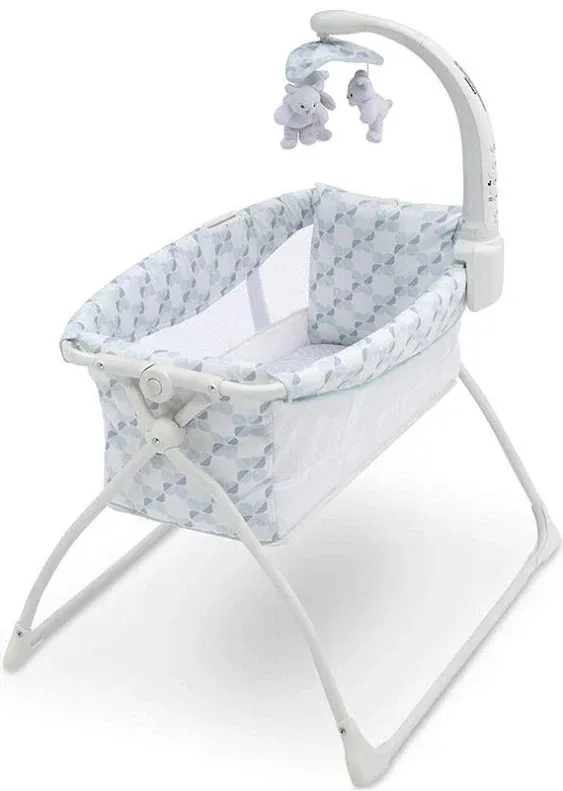 Delta Children Deluxe Activity Sleeper Bassinet for Newborns Windmill