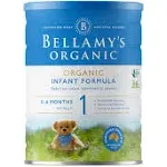 Bellamy’s Organic Infant Formula 1 0-6 Months Made From nature 900g BB 6/27/24