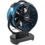 XPOWER FM-88W Oscillating Portable 3 Speed Outdoor Cooling Misting Fan W/ Pump