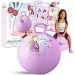 Classic Disney Frozen Hopper Ball for Kids - Bundle with 15 Inch Frozen Bounc...