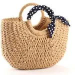 Beach Straw Purse