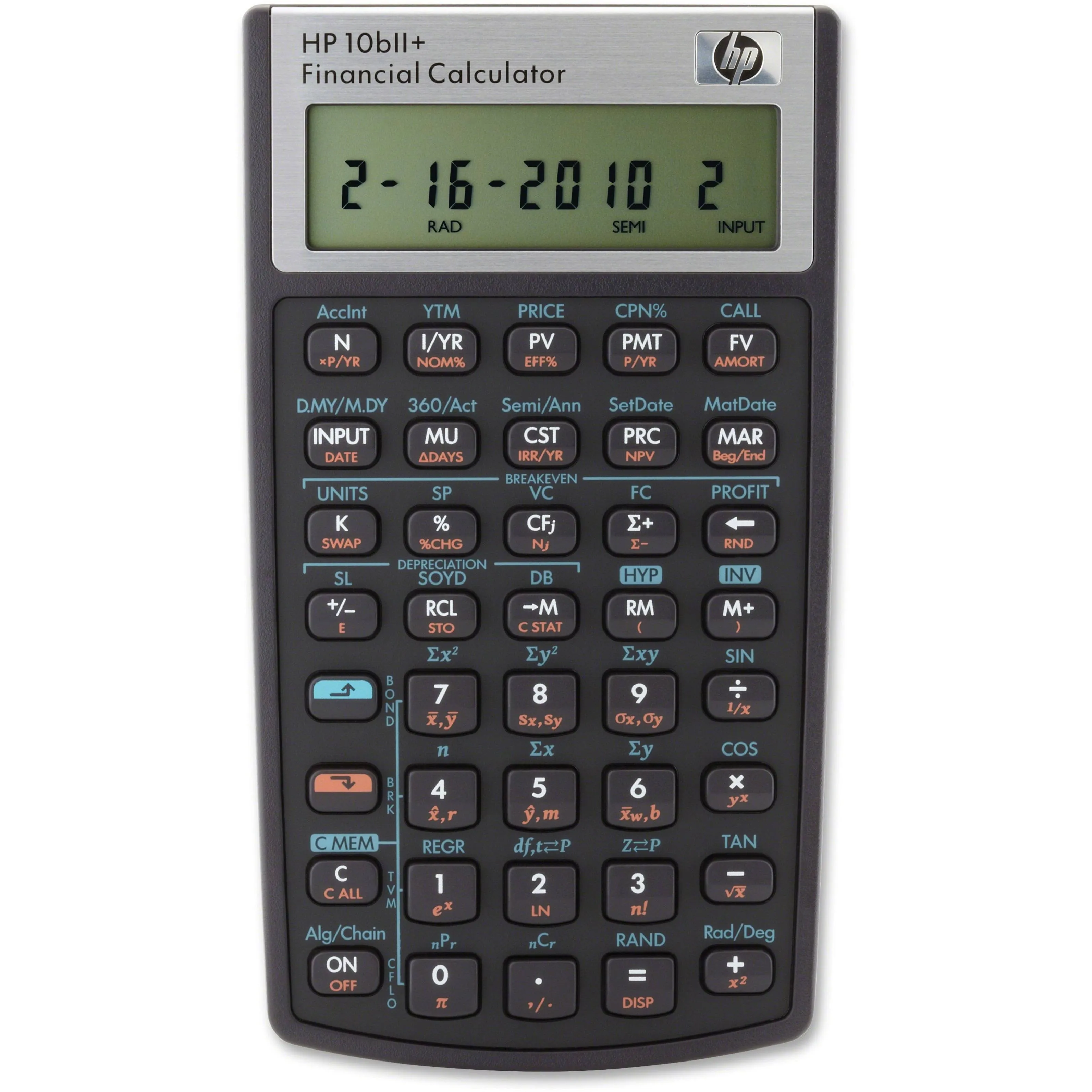 HP 2716570 10bII+ Calculadora financiera