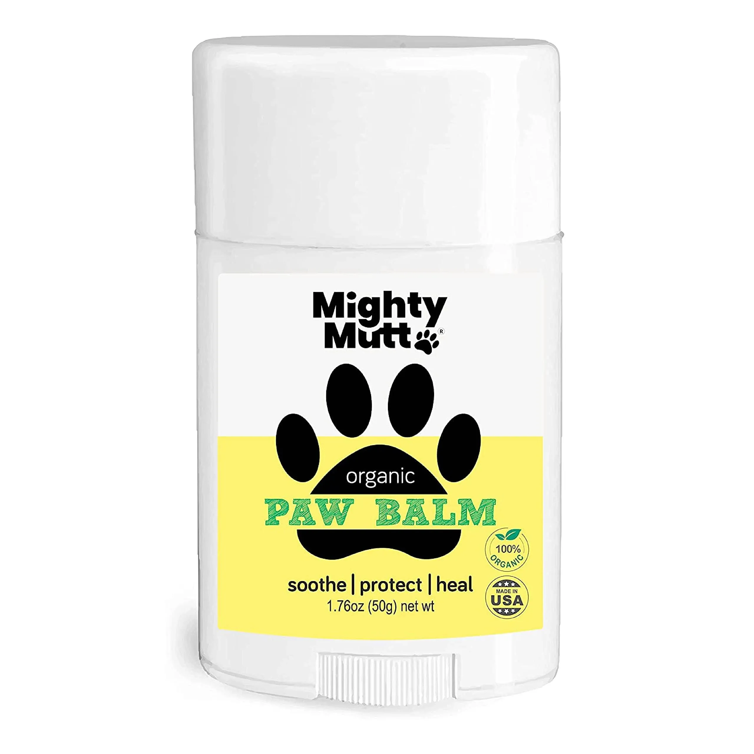 Mighty Mutt Dog Paw and Nose Balm Healing and Soothing Organic and Toxin-Free