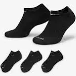 Nike Everyday Plus Cushion No-Show Socks 3-Pack