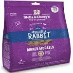 Stella & Chewy’s Freeze-Dried Raw Cat Dinner Morsels – Grain Free, Protein Rich Cat & Kitten Food – Absolutely Rabbit Recipe – 18 oz Bag