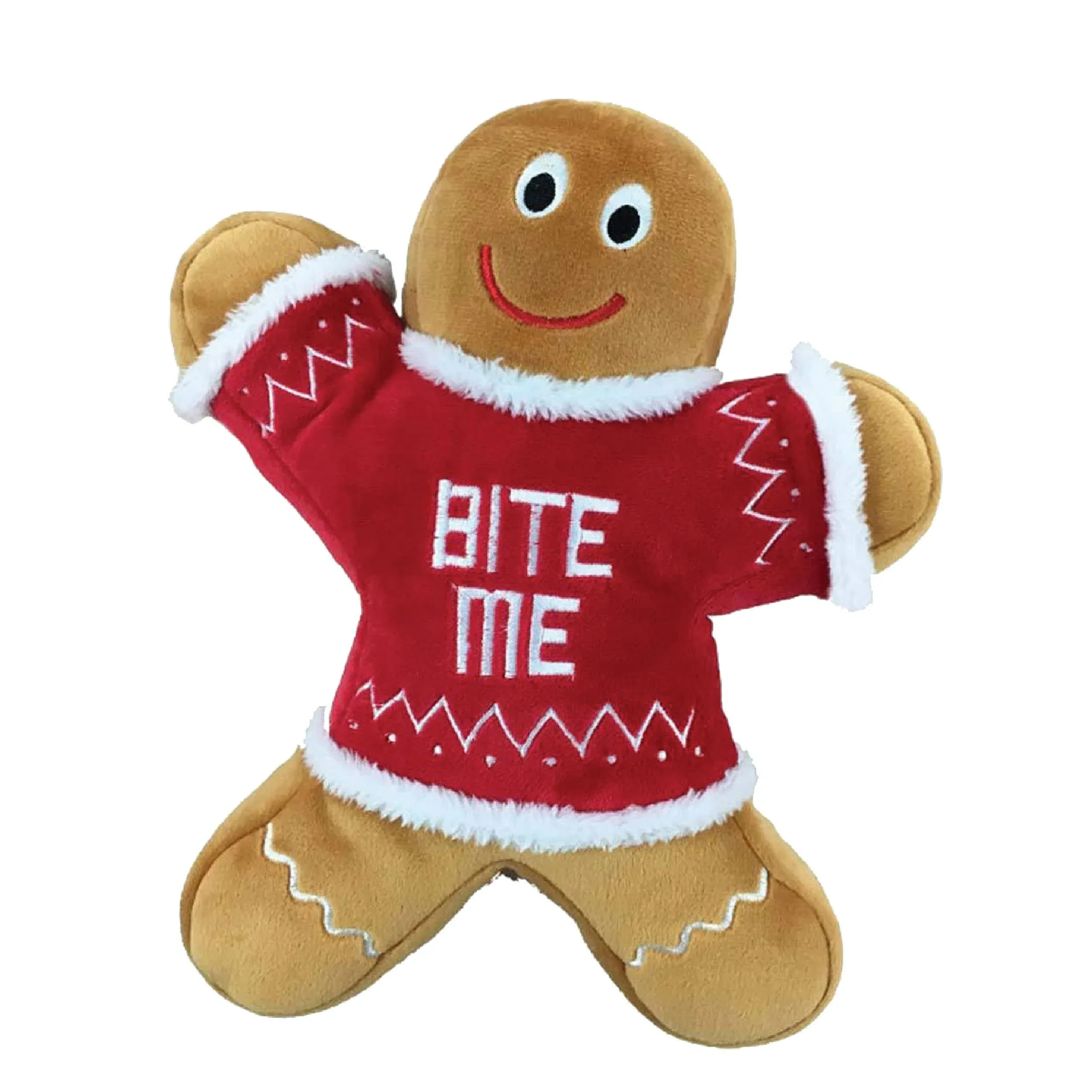 Huxley & Kent - Lulubelles Power Plush Eddie Gingerbreadman "Bite Me"