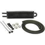 Derale 13200 Power Steering Cooler Kit, Black