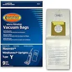 EnviroCare Replacement Micro Filtration Vacuum Bags Made to Fit Hoover Windtunnel Upright Type Y 9 pack