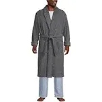 Men's Lands' End Calf-Length Turkish Terry Robe