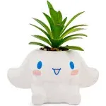 Sanrio Cinnamoroll 3" Ceramic Mini Planter with Artificial Succulent