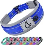 Joytale Neoprene Padded Dog Collar for Extra Large Dogs, 11 Colors, Reflective ...