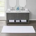 Marshmallow Bath Rug - White - 24x72"