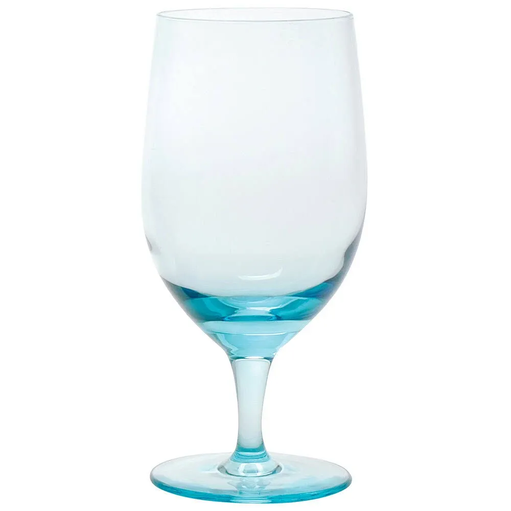 D&V Gala 15 oz. Goblet Color: Aquamarine