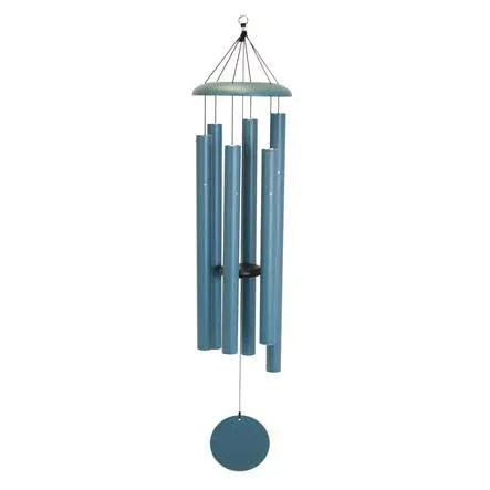 Corinthian Bells 60-inch Windchime, Patina Green / Wind Chimes for Garden Hang