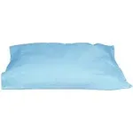 BodyMed Disposable Pillowcases (Tissue/Poly) – Disposable Pillow Cases – Medical Paper Pillowcases – Case of 100 – 21" x 30" – Blue