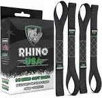 Rhino USA Soft Loop Tie-Down Straps (4-Pack)