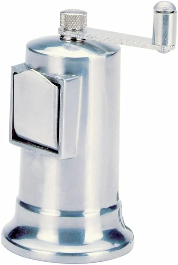 Norpro Metal Peppermill with Adjustable Grinder, 3 oz Capacity