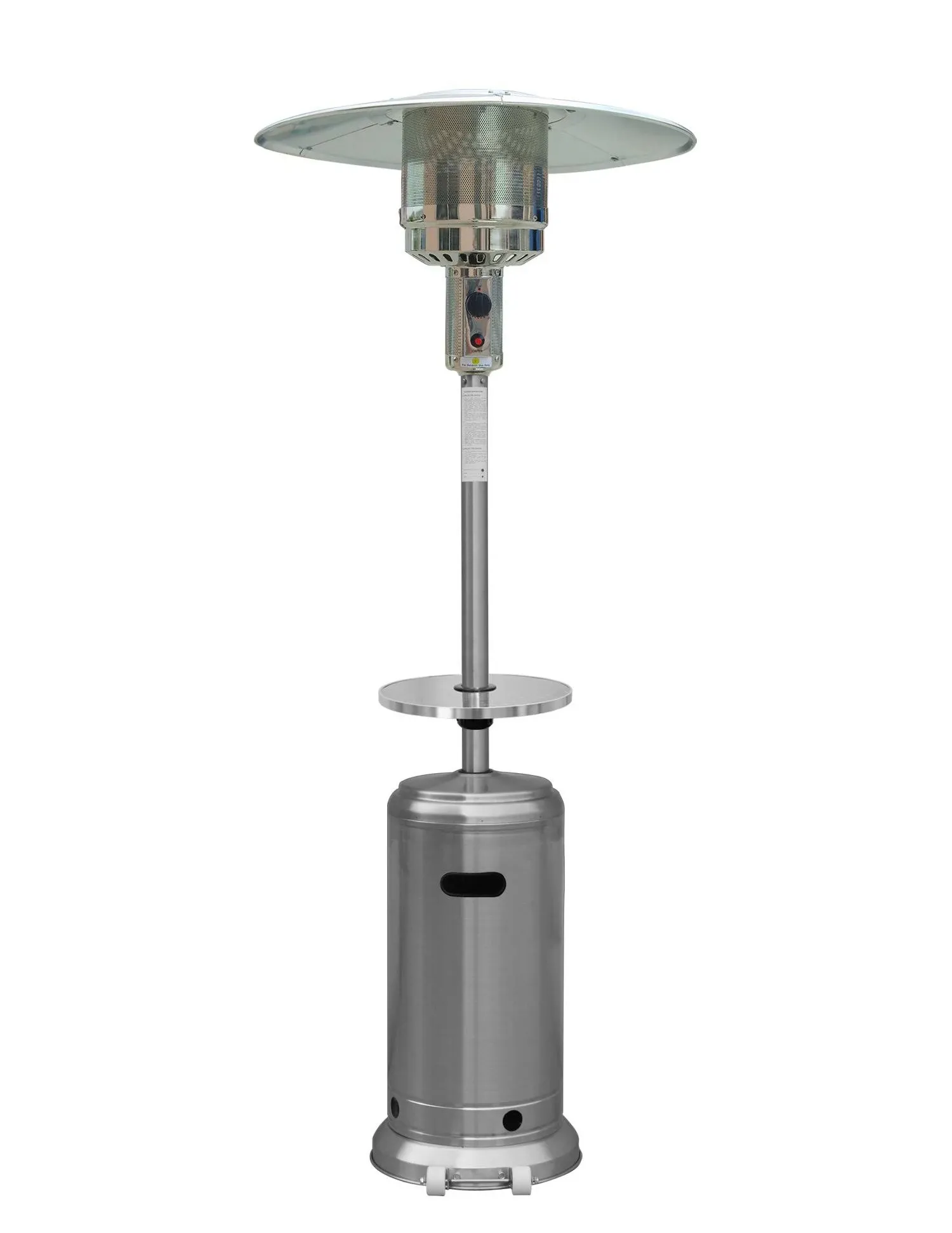 48,000 BTU Stainless Steel Propane Patio Heater