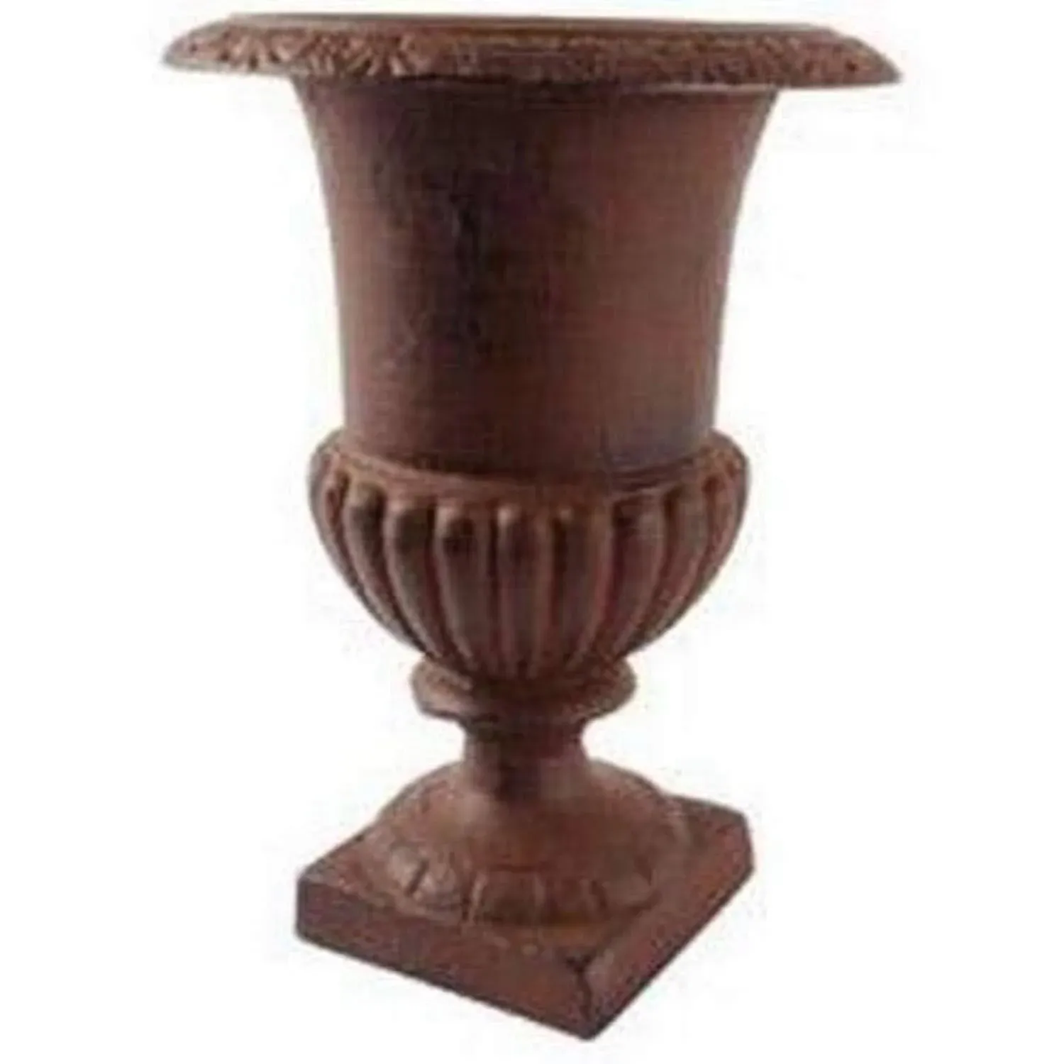 Esschert Design French Urn Cast Iron Antique Brown - Medium