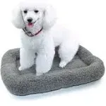 Enjoying Soft Plush Cat Bed Mat 16&#034; X 22&#034; Pet Cushion with Pillow around for Dog