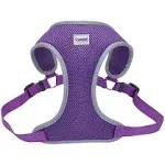 Coastal Pet Comfort Soft Reflective Wrap Adjustable Dog Harness - No-Pull Dog Harness for Small & Large Dogs - Purple - 5/8" x 19"–23"